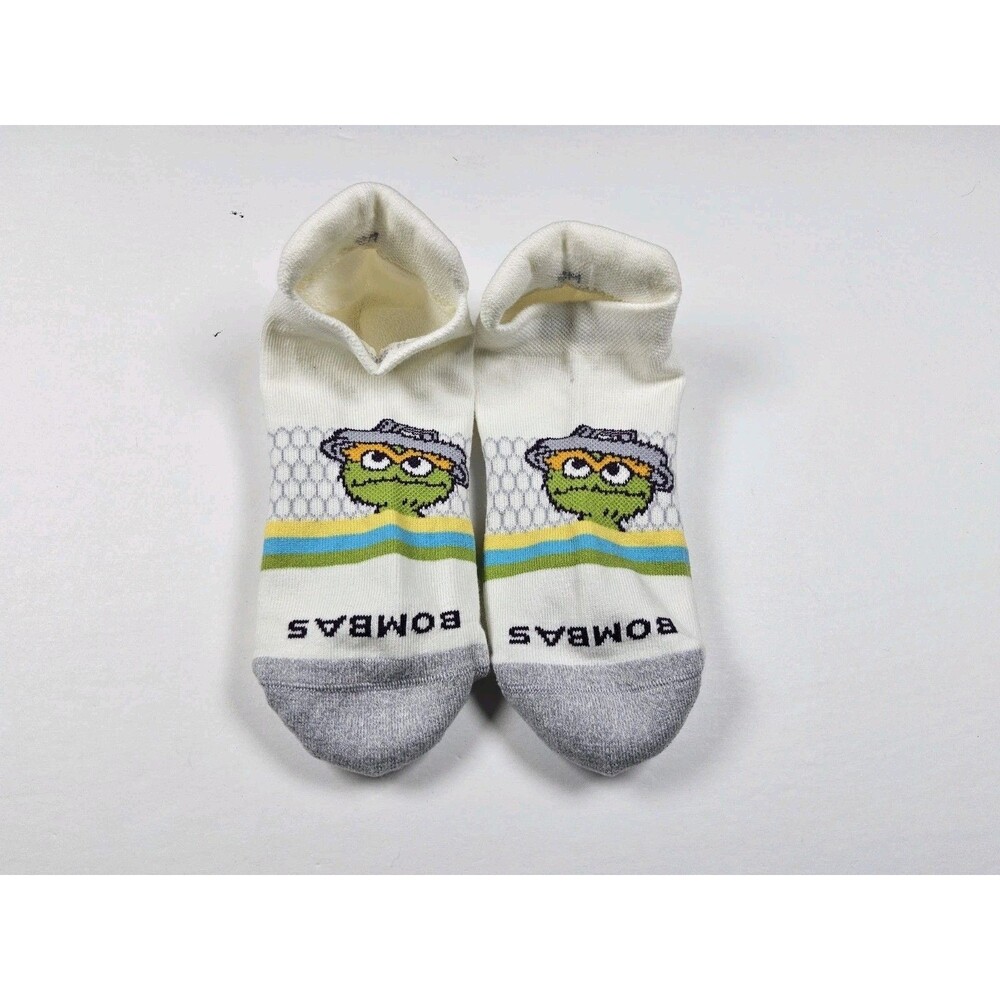 Bombas Sesame Street Oscar The Grouch Athletic Ankle Socks Size S